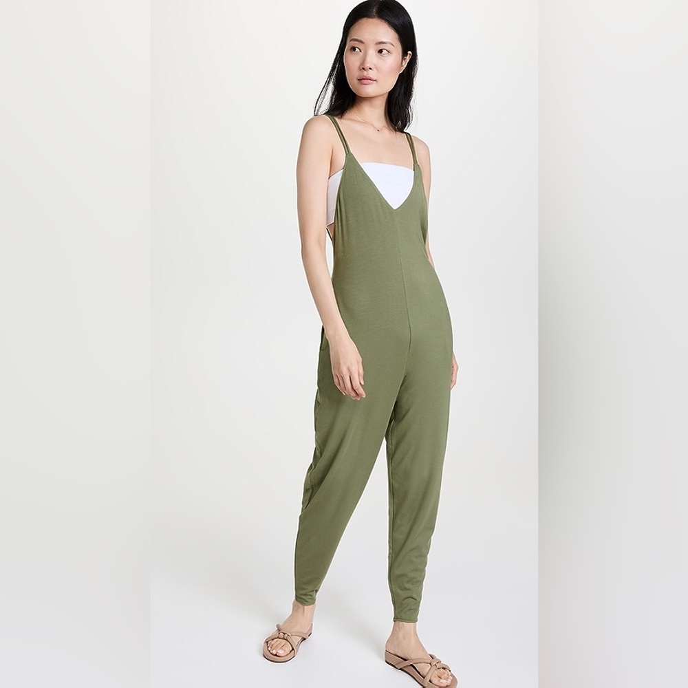 Bandier Le Ore Como Modal Jumpsuit L NWT